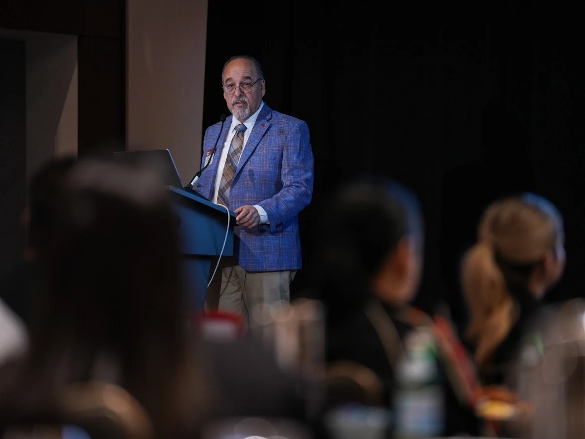 George Barriere addressing franchisees at Baker’s Bench